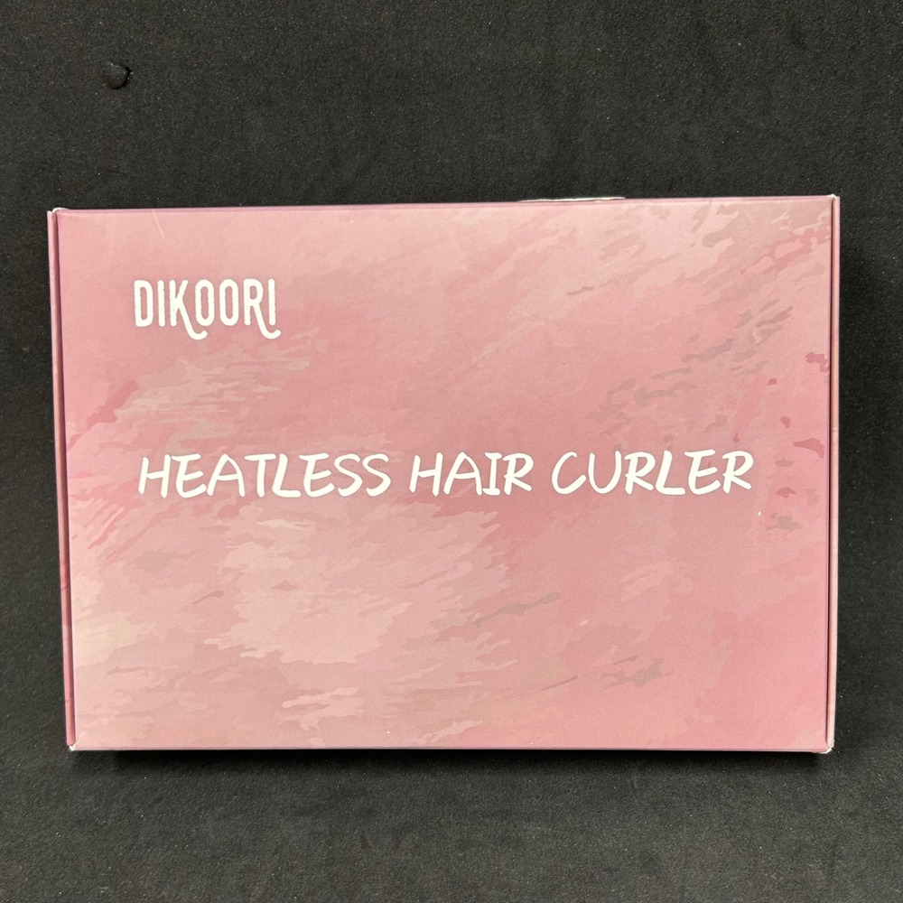 DIKOORI Heatless Hair Curler for Sleeping Beige Headband Overnight Curls NEW